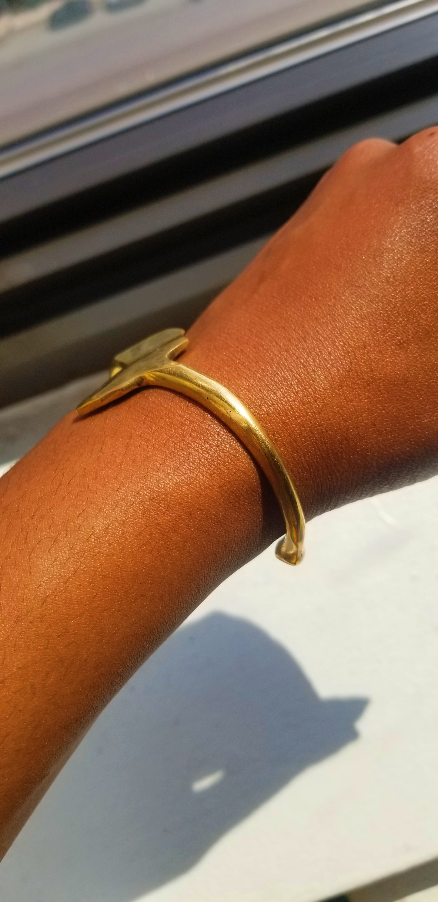 Africa Gold Unisex Adjustable Bangle Bracelet