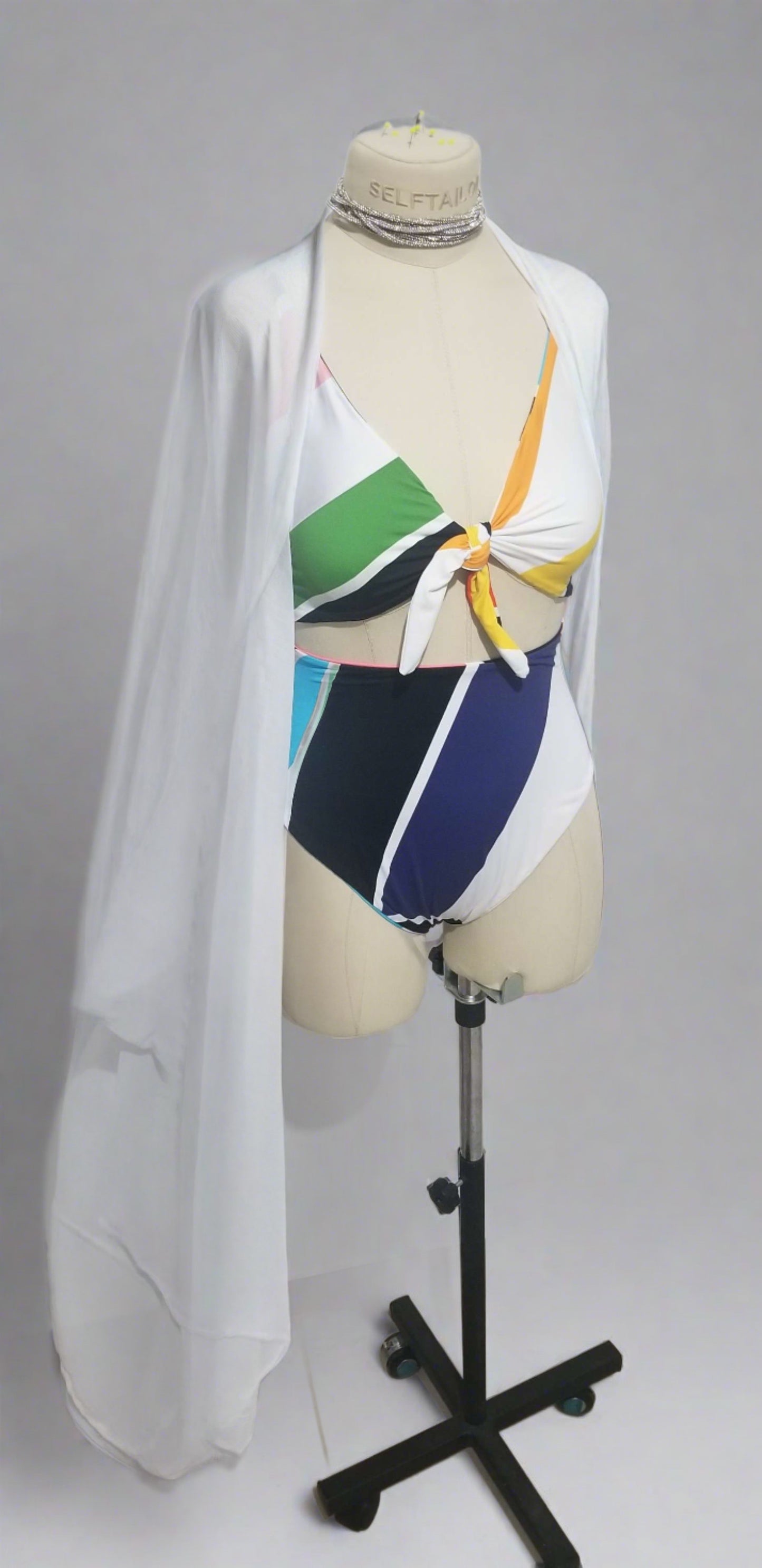 Chiffon Cover Up for Elegant Beach Style | Irit Gordon Designs