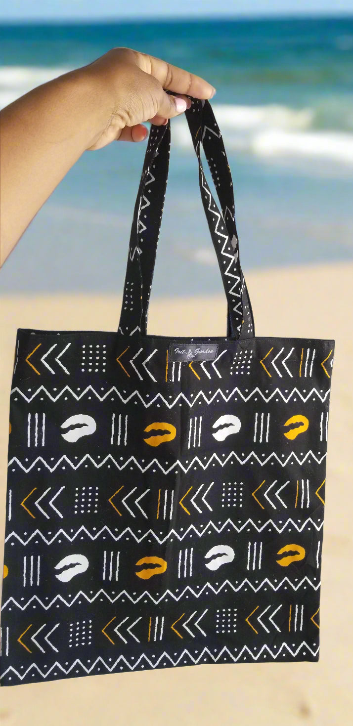 Black & White Tote Bag | Irit Gordon Design