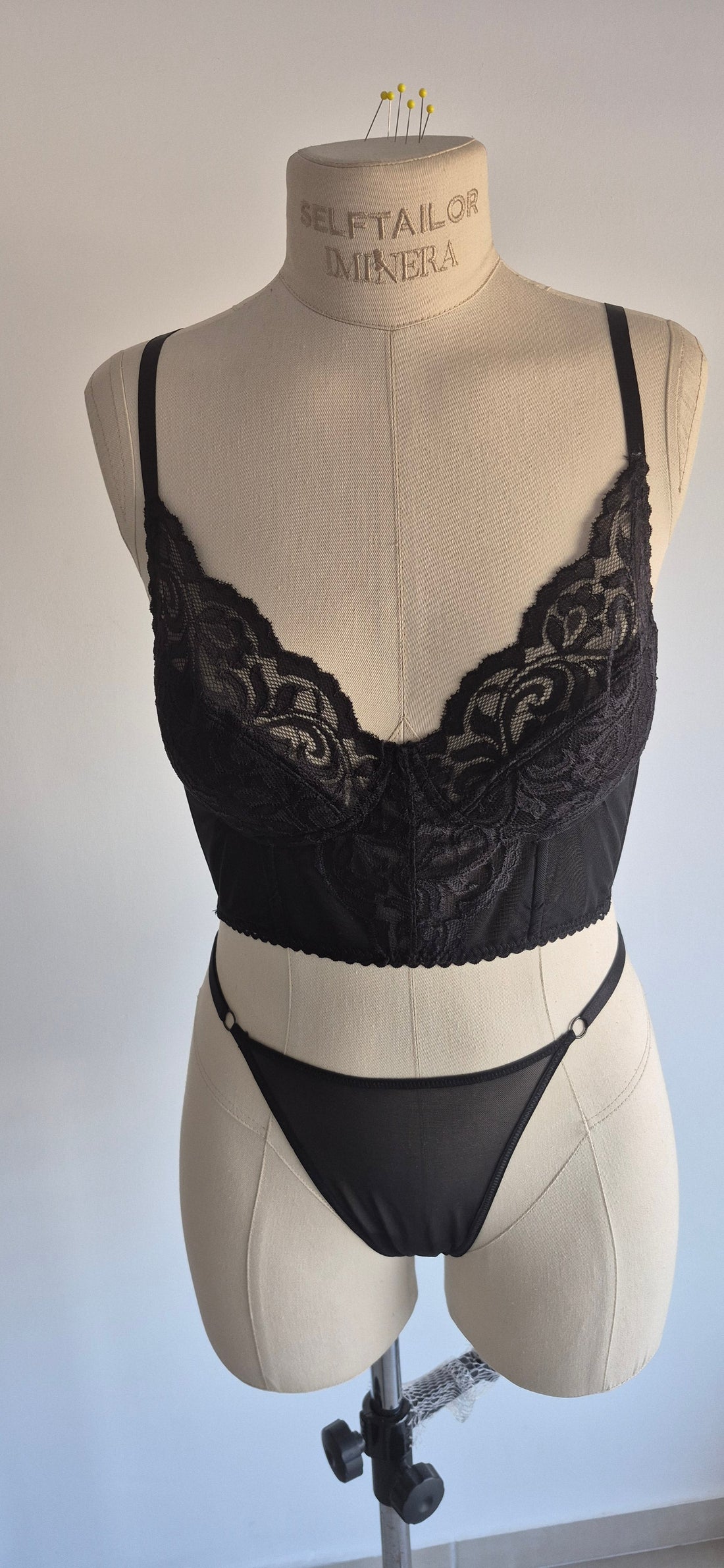 The Art of Seductive Simplicity: Inside Our Black Lace Lingerie Set