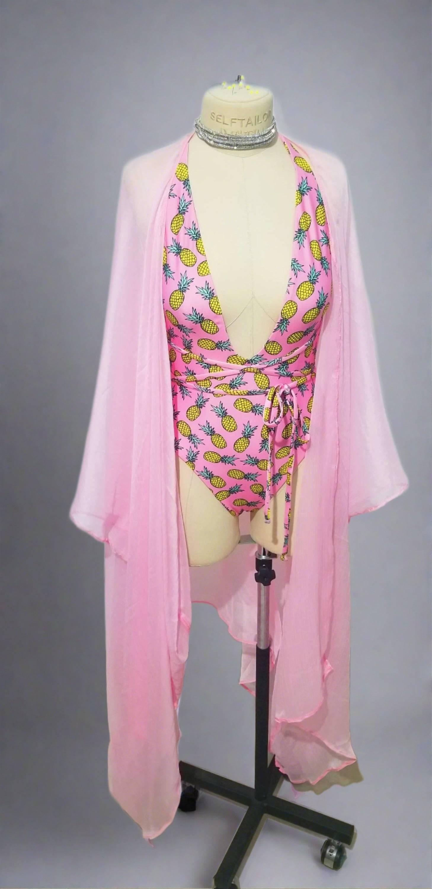 Chiffon swimsuit cover up