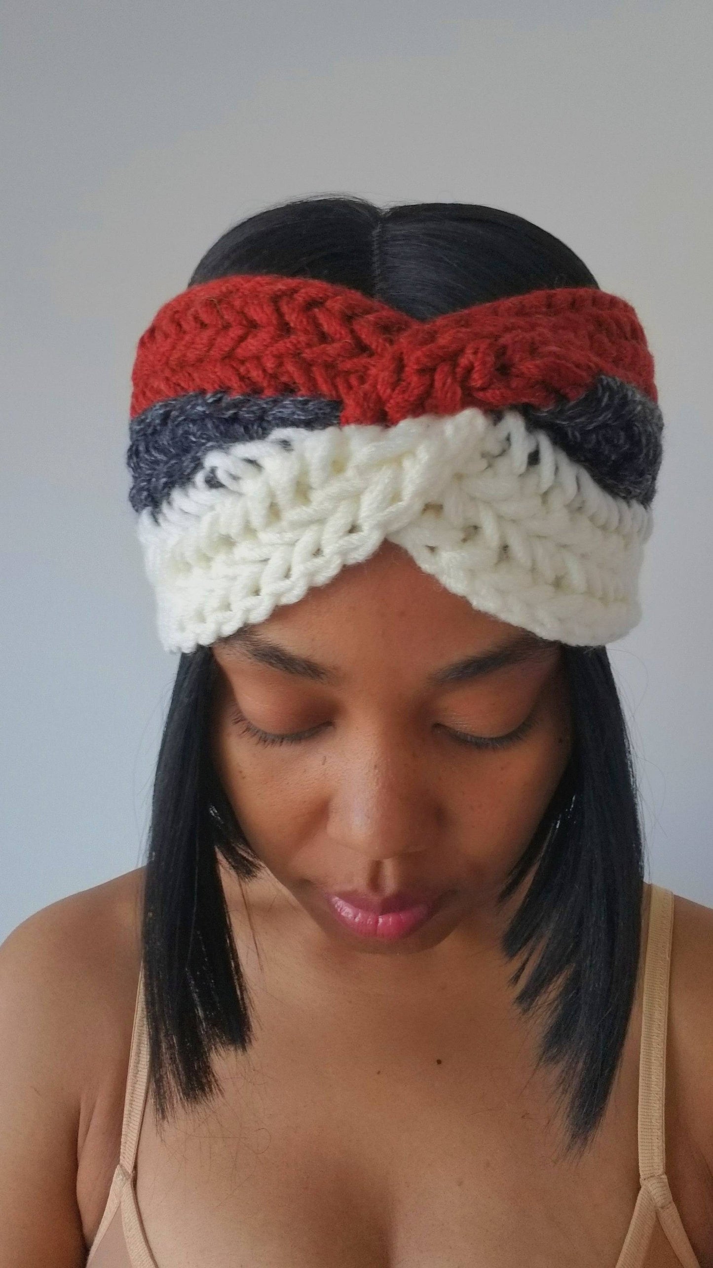 knit Headband Ear Warmer-Multi colors-Pick your color- Warm twisted chunkyturban